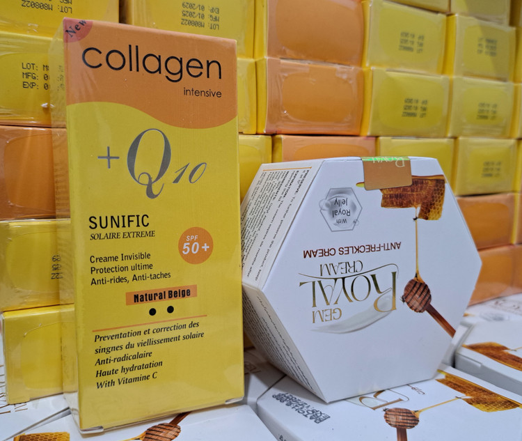 کرم ژل رویال همراه با صابون و ضد افتاب Q10