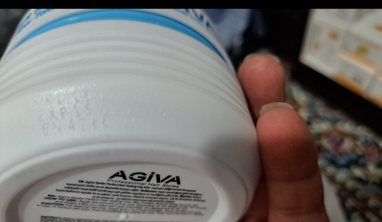 واکس مو Agiva 06 سفید مدل Super Hard حجم 175 میل
