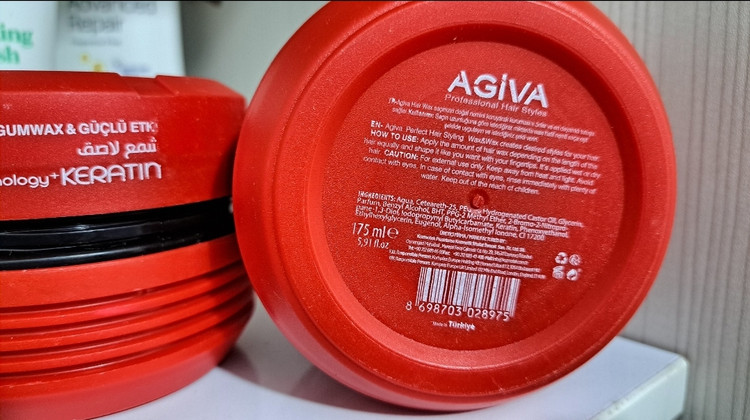 واکس مو Agiva 05 قرمز مدل Styling Wax حجم 175 میل