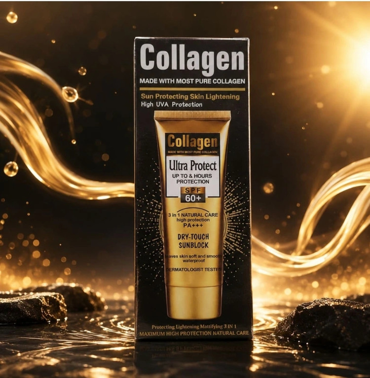 ضد افتاب کلاژن بی رنگspf60